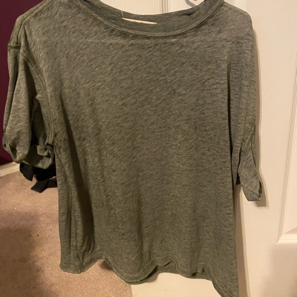 Olive Green Top